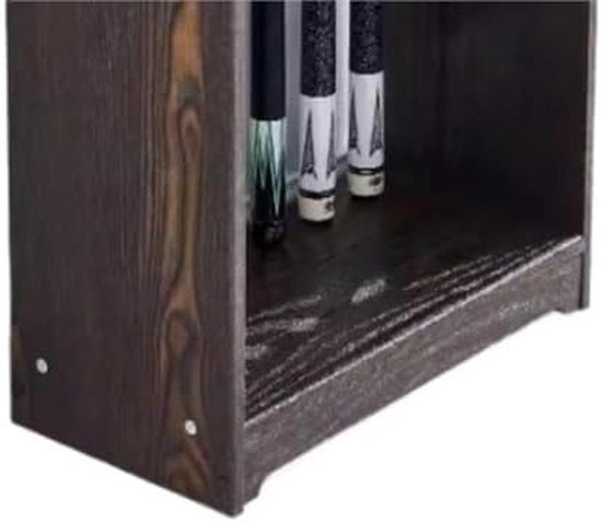 Biljart Keu Houder - Pool Keu Standaard - Keuen Organiseren - Ruimtebesparend Ontwerp - 60 cm - Bruin — afbeelding 4