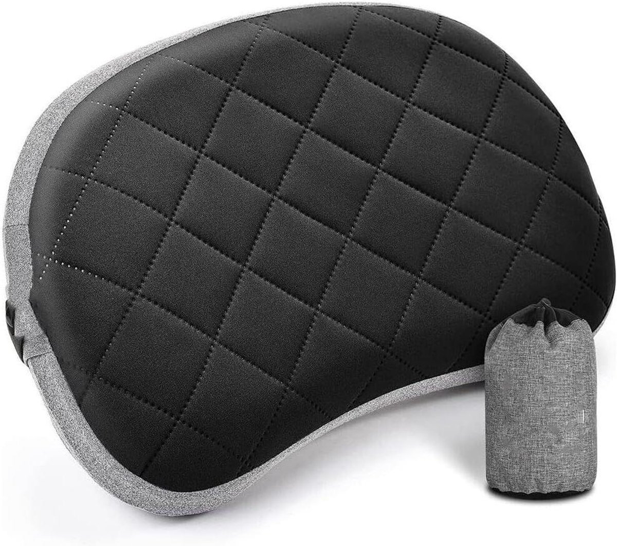 Camping Travel Cushion Opblaasbaar Kussen Air Kussen Seat Kussen Outdoor Reiskussen Opblaasbaar Camping Kussen Outdoor Hoofdkussen Zitkussen voor Kantoor