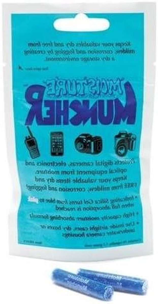 Droogmiddel Patronen - Vochtvreter Capsules - Camera Beschermen - Kleurindicator - 10 stuks - Blauw/Roze