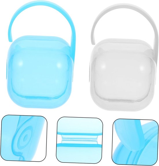 Fopspeenhouder Baby - Speendoosje - Reis Opslag - Veilig PP Materiaal - 96 x 6 x 58 cm - Diverse kleuren — afbeelding 5