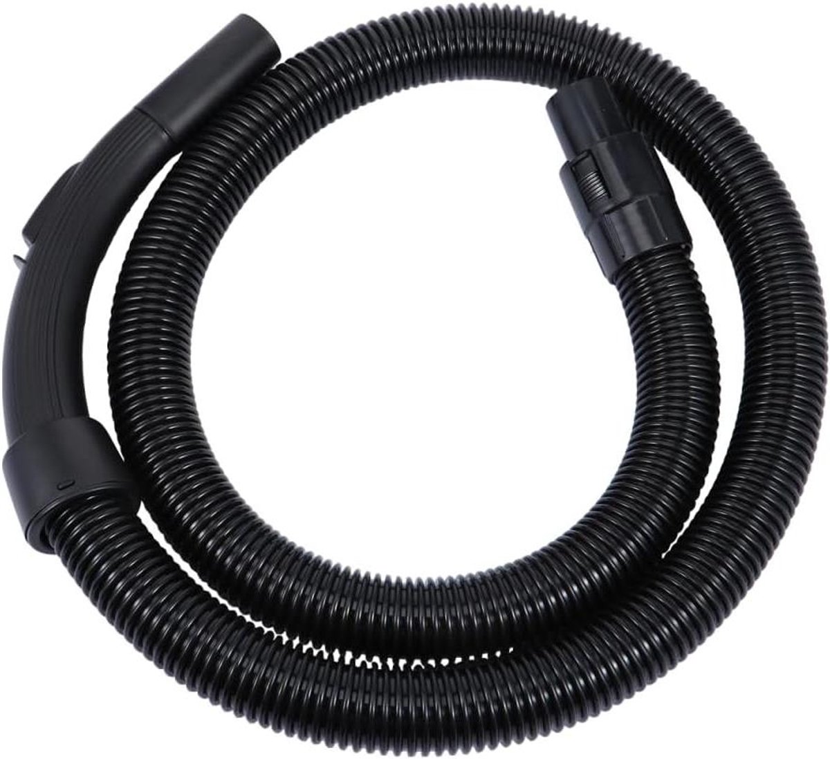 Stofzuigerslang met Adapter - Verlengslang Stofzuiger - Stofafzuiging Elektrisch Gereedschap - Conische Schroefverbinding - 185 cm - Zwart