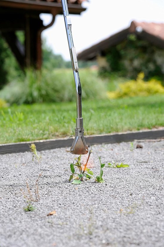 Onkruidbrander Brede Kop - Brandertje Tuin - Onkruid Verwijderen - Elektronische Piëzo-ontsteking - 100 cm Schachtlengte - Zwart — afbeelding 3