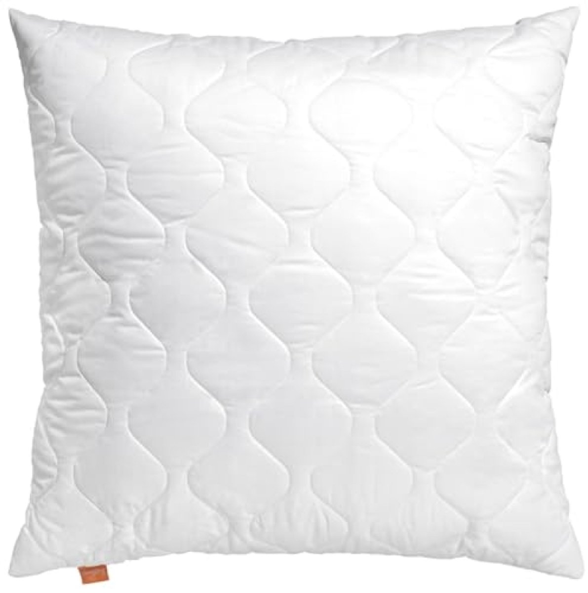Kussen met ritssluiting microvezel 60x60 cm wit - aanpasbaar slaapcomfort