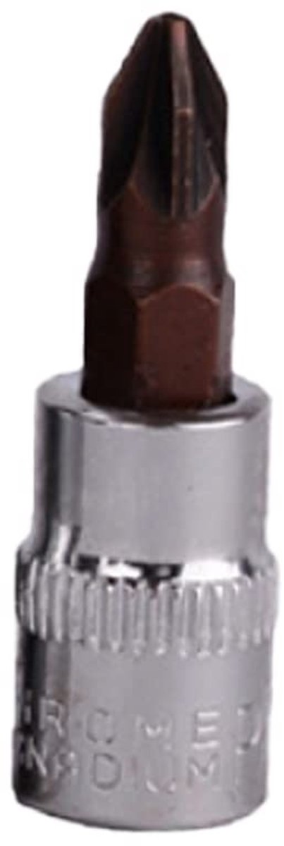 Allecto - Drive Bit Socket - Multifunctionele Ratchet Schroevendraaier - 1/4 inch - Trox PZ2 - Gebruiksvriendelijk - Geschikt voor Thuis Onderhoud ...