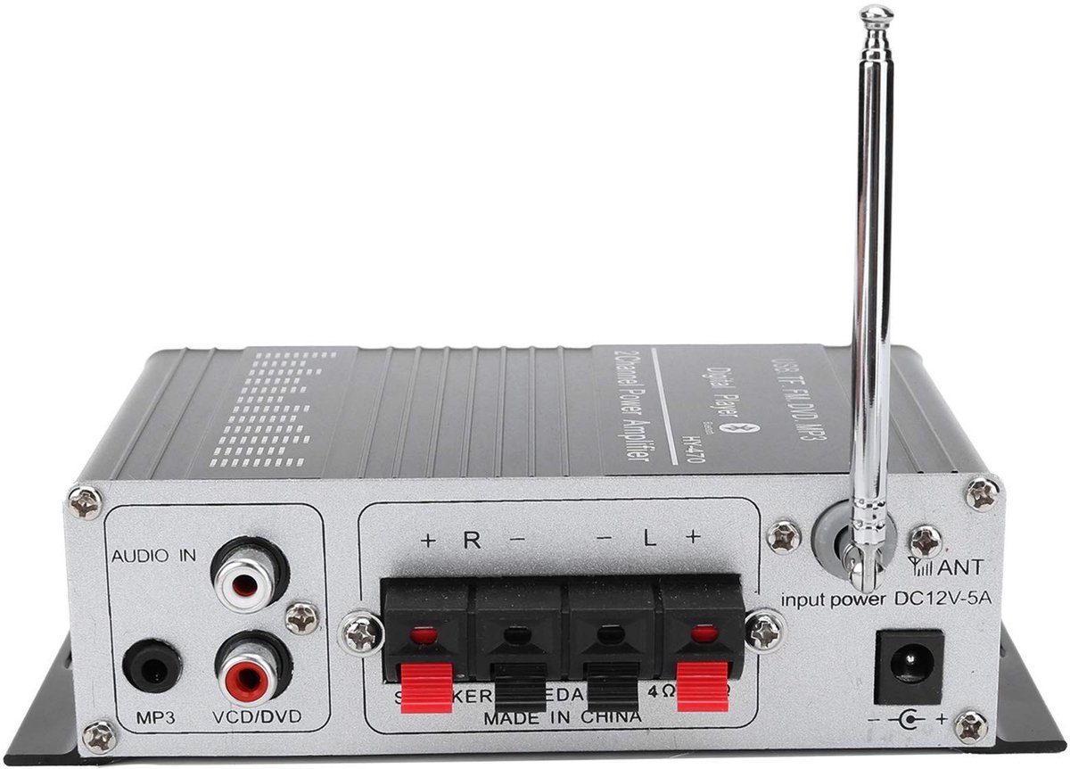Allecto - Digitale Speler - USB-Geheugenkaart - Geweldig Stereo Effect - Compact - FM-Radio - Geschikt voor Muziekliefhebbers - Model ciciglowk358v...