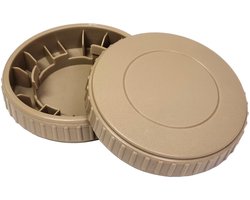 Young Wolf 2X Auto Voorstoel Verstelknop Beige - Compatibel met Polo, Golf, Jetta, Passat
