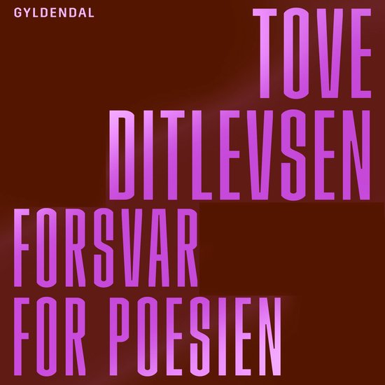 Forsvar for poesien - cover