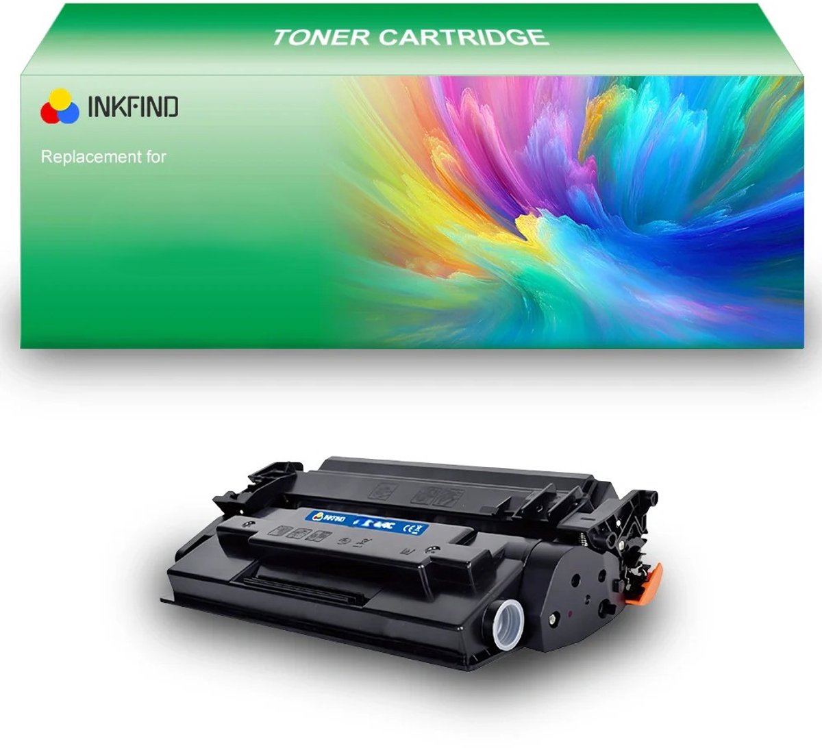 INKFIND 89A toner cartridge compatibel met HP 89A CF289A - 1-pack Zwart