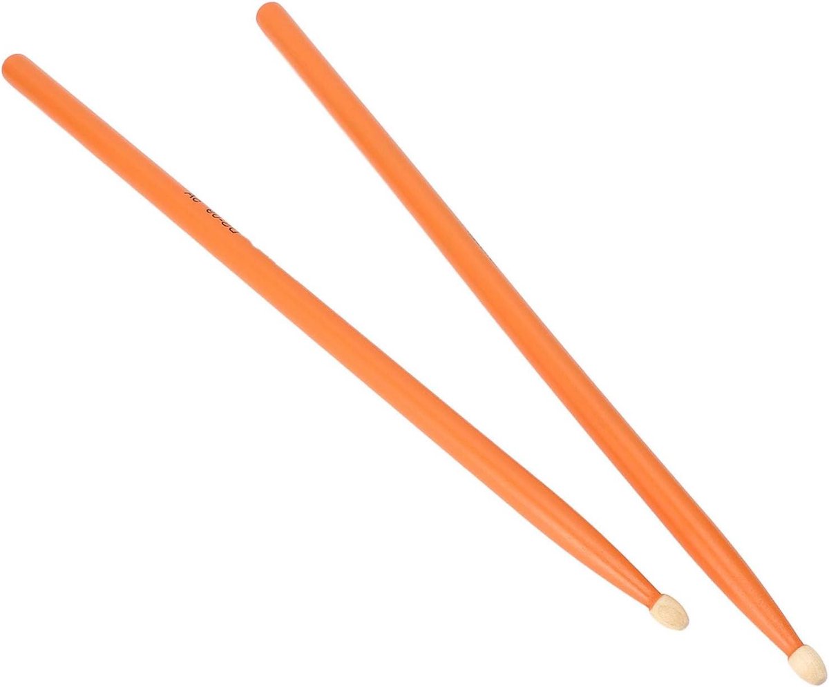 Drumstokken - Percussie stokken - Muziek maken - Golvend ontwerp - Maat 5A - Oranje Geel