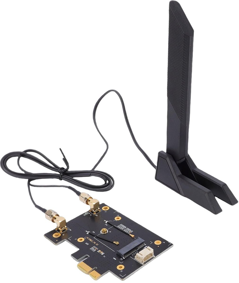 Dailygoods - Wifi 7 PCIe Netwerkkaart met Bluetooth 5.2 en Externe Antenne