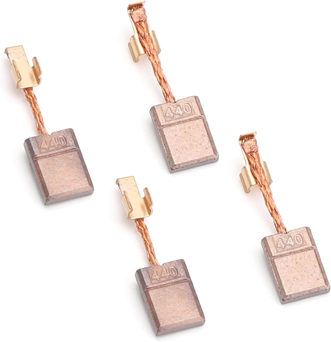 Dailygoods - Set van 4 Koolborstels voor Elektrisch Gereedschap van Makita