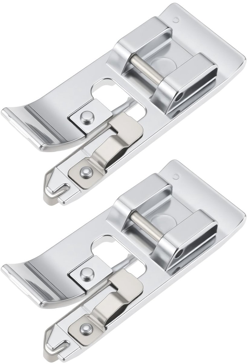 Cosensi - Dailygoods - Set van 2 Overlock Voetpersbevestigingen voor Naaimachines