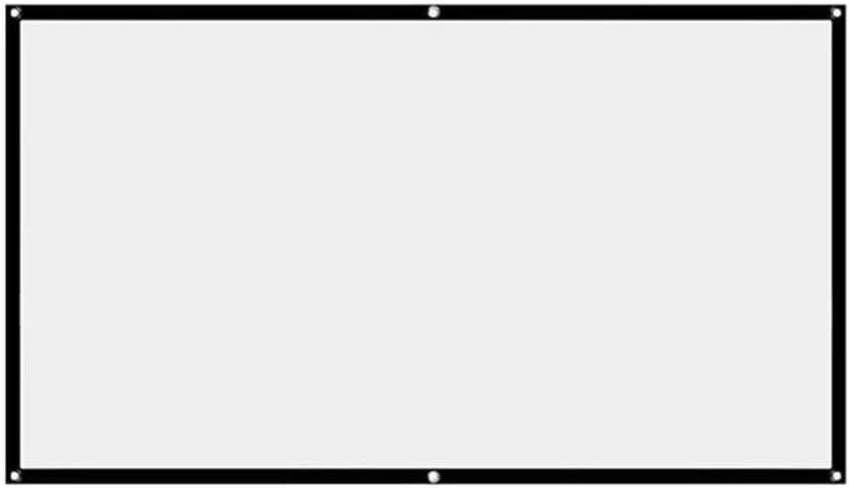 Schermprojector Eenvoudig te installeren eenvoudige gordijnprojectorgordijnen anti-lichtscherm(100 inch)