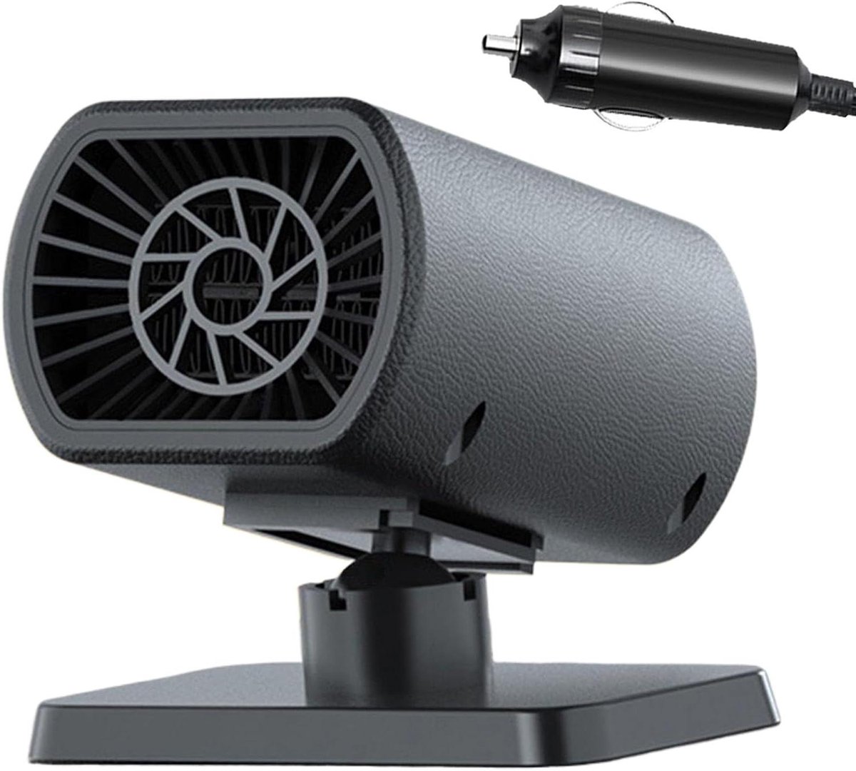 Auto Verwarming - Ontdooier Ventilator - Veilig Rijden - 2-in-1 Functie - 12 Volt - Zwart