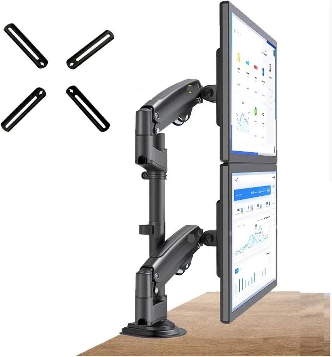 Monitor Arm - Bureauhouder - Ergonomisch Werken - Gasveer Verstelbaar - 22-32 Inch - Zwart