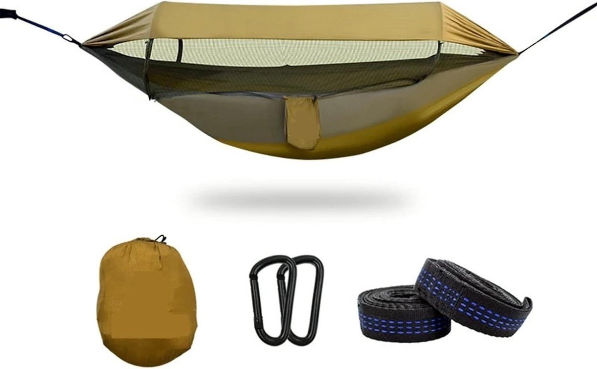 Hangmatten Outdoor Swing Nylon Hangmat Tent Waterdichte Duurzaam Opknoping Hangmat Tuinmeubilair Survival Camping Apparatuur