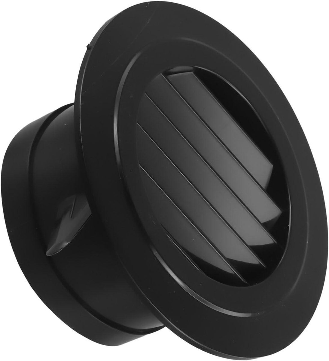 Ventilatierooster Afdekking - Luchtuitlaat Paneel - Efficiënte Luchtstroom - Afneembaar Paneel - 150 mm - Zwart