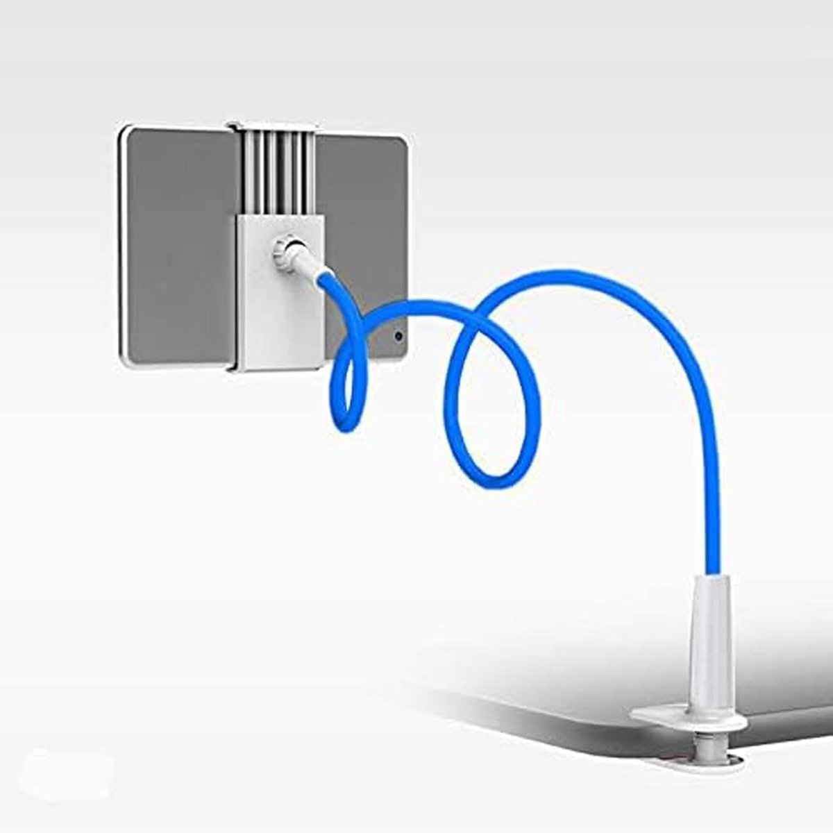 Flexibele Telefoonhouder - Luie Arm - Handsfree Kijken - 360 Graden Draaibaar - 70 cm - Blauw
