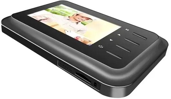 Deurbel geschikt voor 2,4-inch lcd-scherm en infrarood nachtzicht (model 2024) - Slimme beveiligingscamera buiten — afbeelding 2