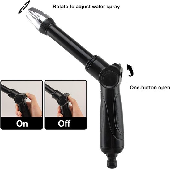 Draadloze Power Washer - Draagbare Reiniger - Auto en Huis - Dubbele Sproei Modus — afbeelding 5