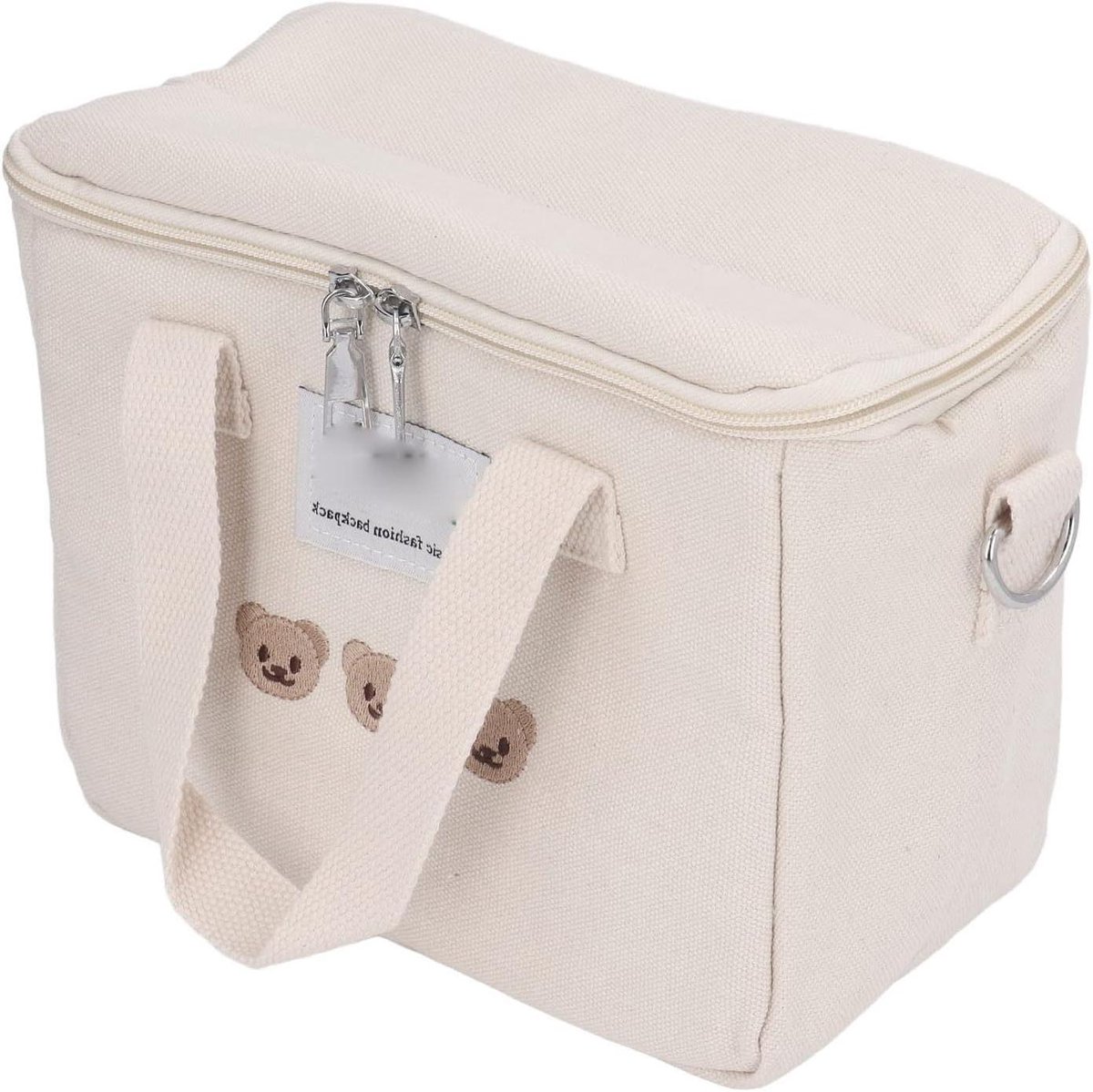 Luiertas Schoudertas - Moedertas Fles Reistas - Baby Verzorging - Grote Capaciteit - 24 x 13 x 18 cm - Zwart