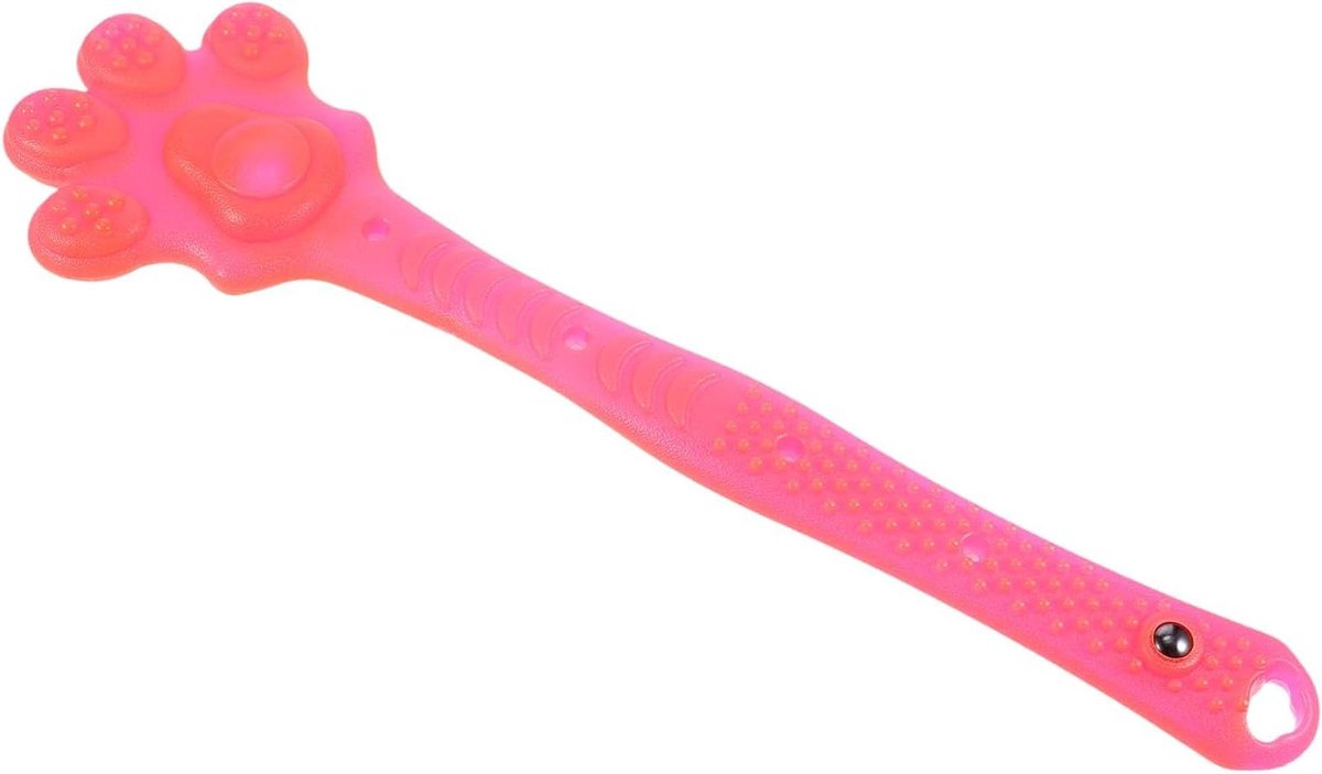 Massage Racket - Klop Massage - Spierontspanning - Ergonomisch Ontwerp - 38.3 cm - Rood