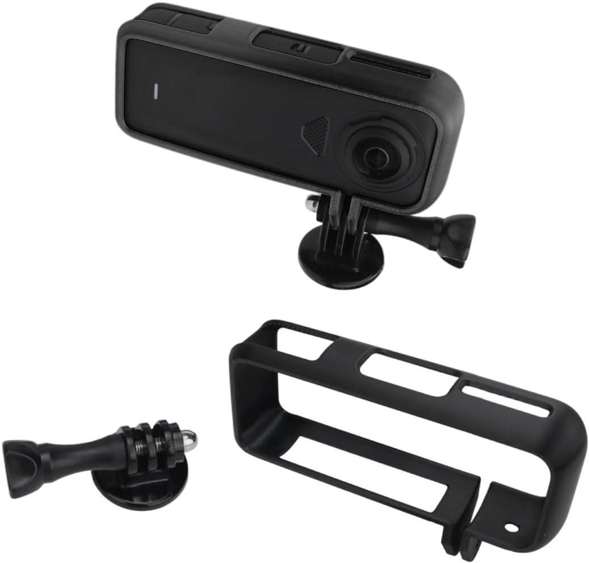 Beschermende camera frame - Camera kooi - Actie camera - Horizontaal verticaal - 116 cm - Zwart