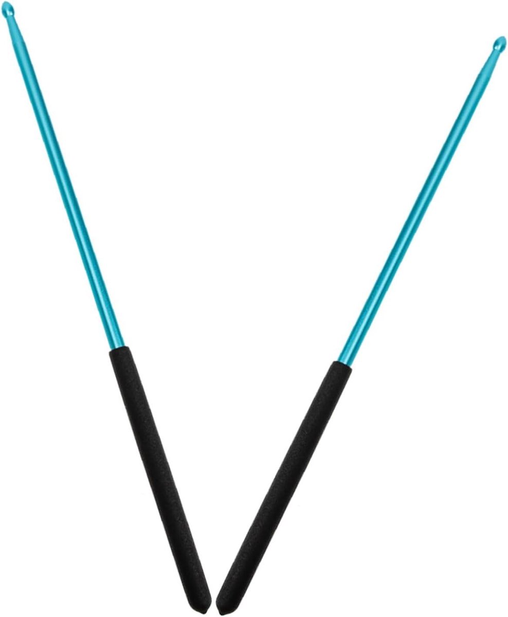 Drumstokken Paar - Percussie Stokken - Muziek Maken - Lichtgewicht Legering - 40 cm - Zwart