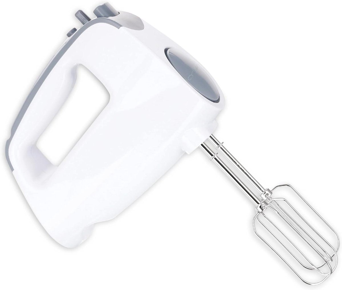 Handmixer - Keukenmixer - Beslag Maken - Zes Snelheden - 250 Watt - Wit