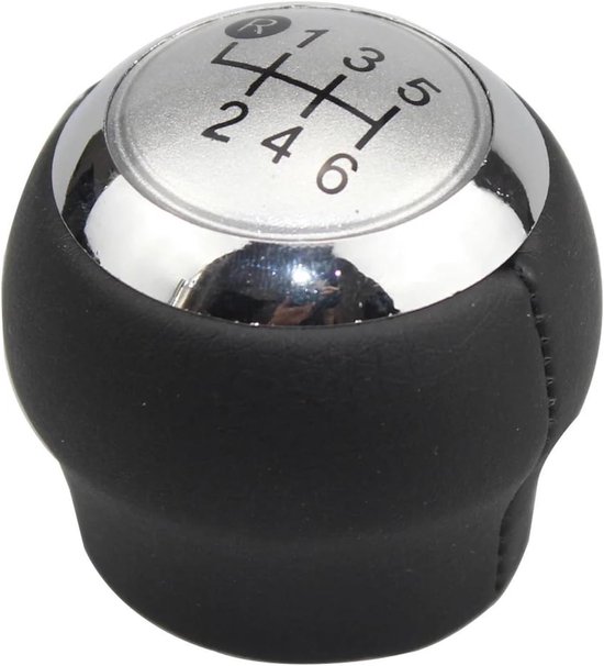 Schakelpookknop - Pookhoes Handvat - Auto Rijden - 5/6 Versnellingen Schema - Universeel - Zwart — afbeelding 5