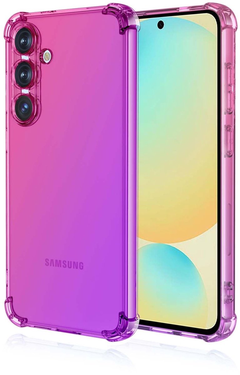 Dailygoods - Ultra-Slank Hoesje voor Samsung Galaxy S24 FE 5G in Gradient Kleur