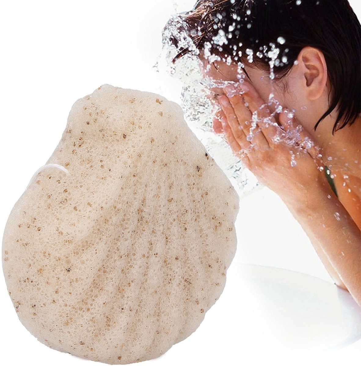 Dailygoods - Gezichtsreiniging Spons van Konjac voor Milde Reiniging