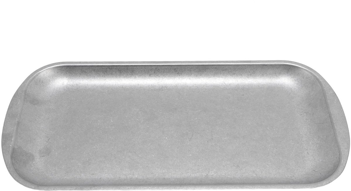 Dailygoods - Roestvrijstalen Dienblad met Vintage Matte Afwerking