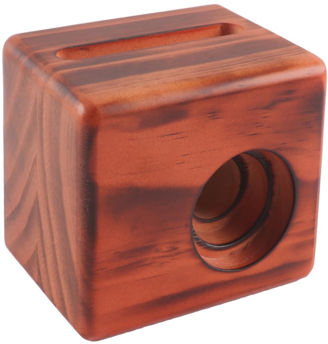 Dailygoods - Houten Telefoonhouder met Natuurlijke Geluidsversterker
