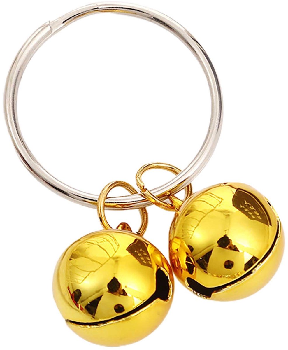 Dailygoods - Kleine Bel voor Hond Halsband - Huisdier Accessoire - Duurzaam en Stevig - 3 cm - Training Bells - Geschikt voor Honden en Katten - Ronde