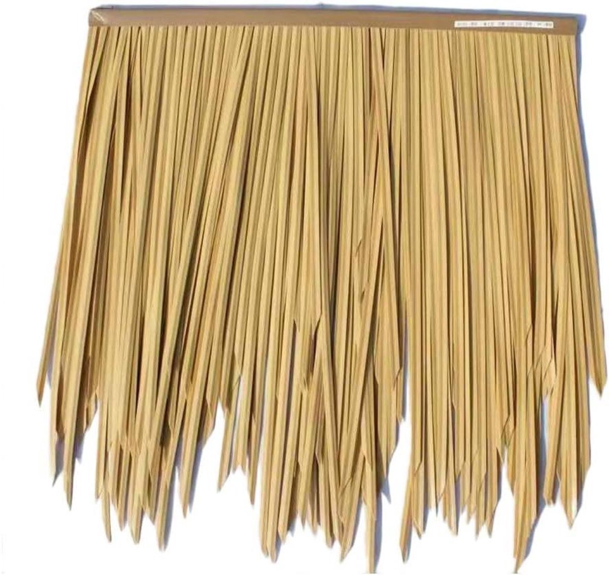 Rieten Dakbedekking - Nep Stro - Decoratieve Afwerking - Weerbestendig Materiaal - 0.5x0.5