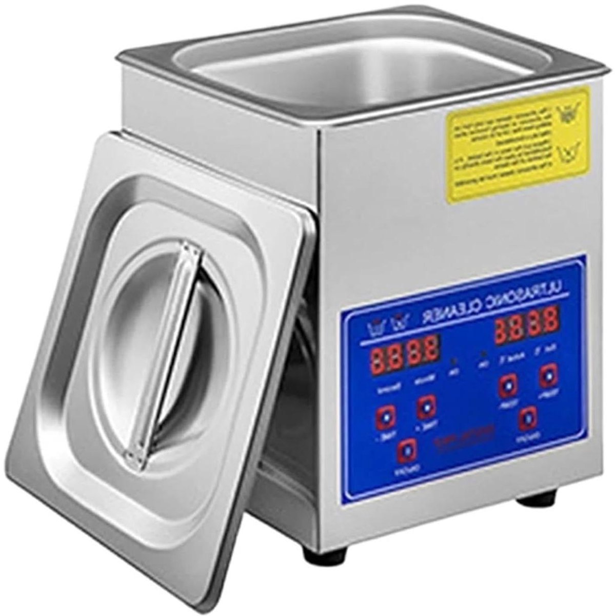 Ultrasoonreiniger Met Timer - Schoonmaakapparaat - Diepe Reiniging - Verwarming Instelbaar - 30 Liter - Zilver