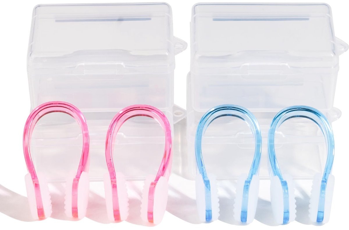 Cosensi - Dailygoods - Dailygoody - Neusklem voor Zwemmen - Siliconen Waterdicht - Comfortabel Draaggevoel - Kleurrijk - Zwembadaccessoires - Ideaal voor Trainingen en Outdo