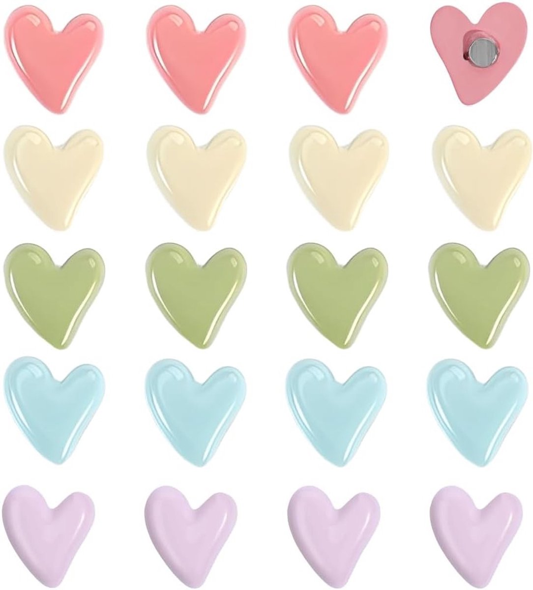 Decoratieve Koelkastmagneten - 20 Stuks Magneten voor Magnetisch Bord, Personaliseerbare Magneten voor Kinderen en Thuisgebruik