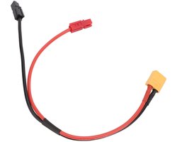 XT60 naar Anderson adapterkabel, XT60 connector adapter verlengkabel, XT60 siliconen connector kabel, geschikt voor Bafang BBSHD middenmotor.