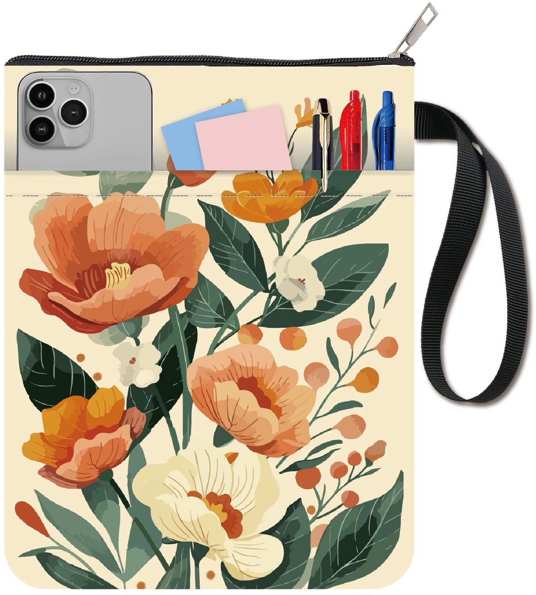 Dailygoods - Vintage Boekhoezen met Bloemenpatroon voor Bescherming