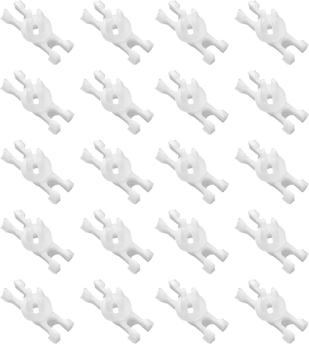 Dailygoods - 20 Stuks Bevestigingsclips voor Autodeuren en Bumper