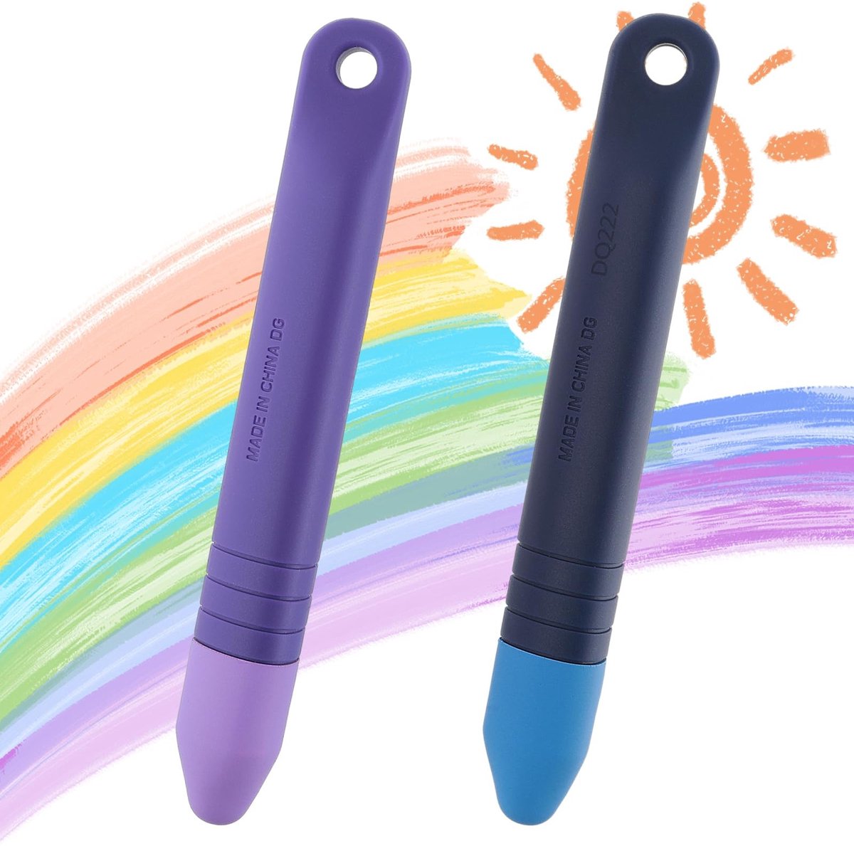 Dailygoods - Kindvriendelijke Styluspennen voor Aanraakschermen (2 stuks)