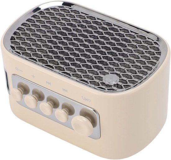 Witte Ruis Machine - Geluidsmachine Slaap - Rustig Slapen - 30 Rustgevende Geluiden - 10 cm - Wit — afbeelding 3