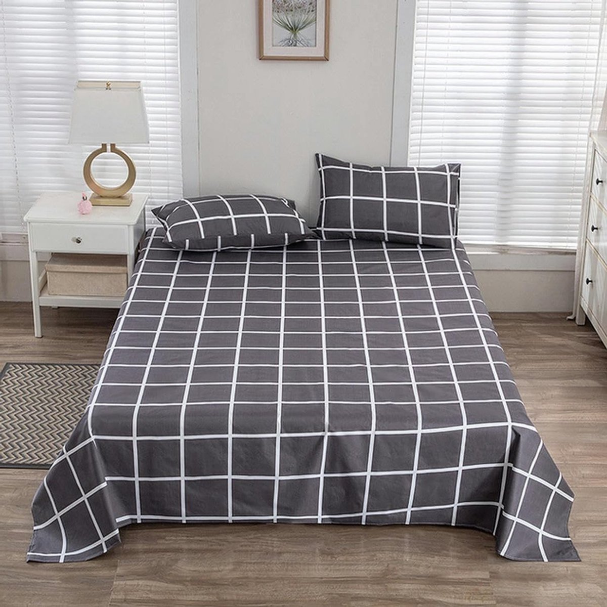 Waterdichte Bedbescherming - Wasbare Beddegoed Dekking, Stofdicht en Fitted Laken voor Comfortabel Slapen