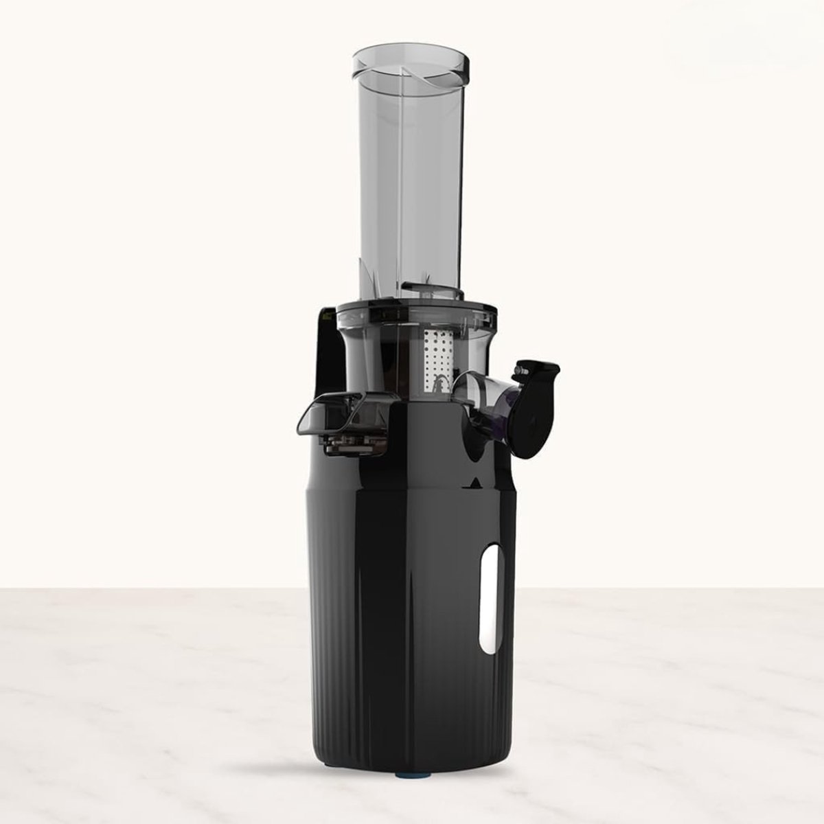 YOR® Sapcentrifuges Groenten En Fruit – Slowjuicer Met 3 Snelheden – Sapcentrifuge 300ml - slow juicer – Zwart - 14cm x 36cm x 13cm ; 1kg