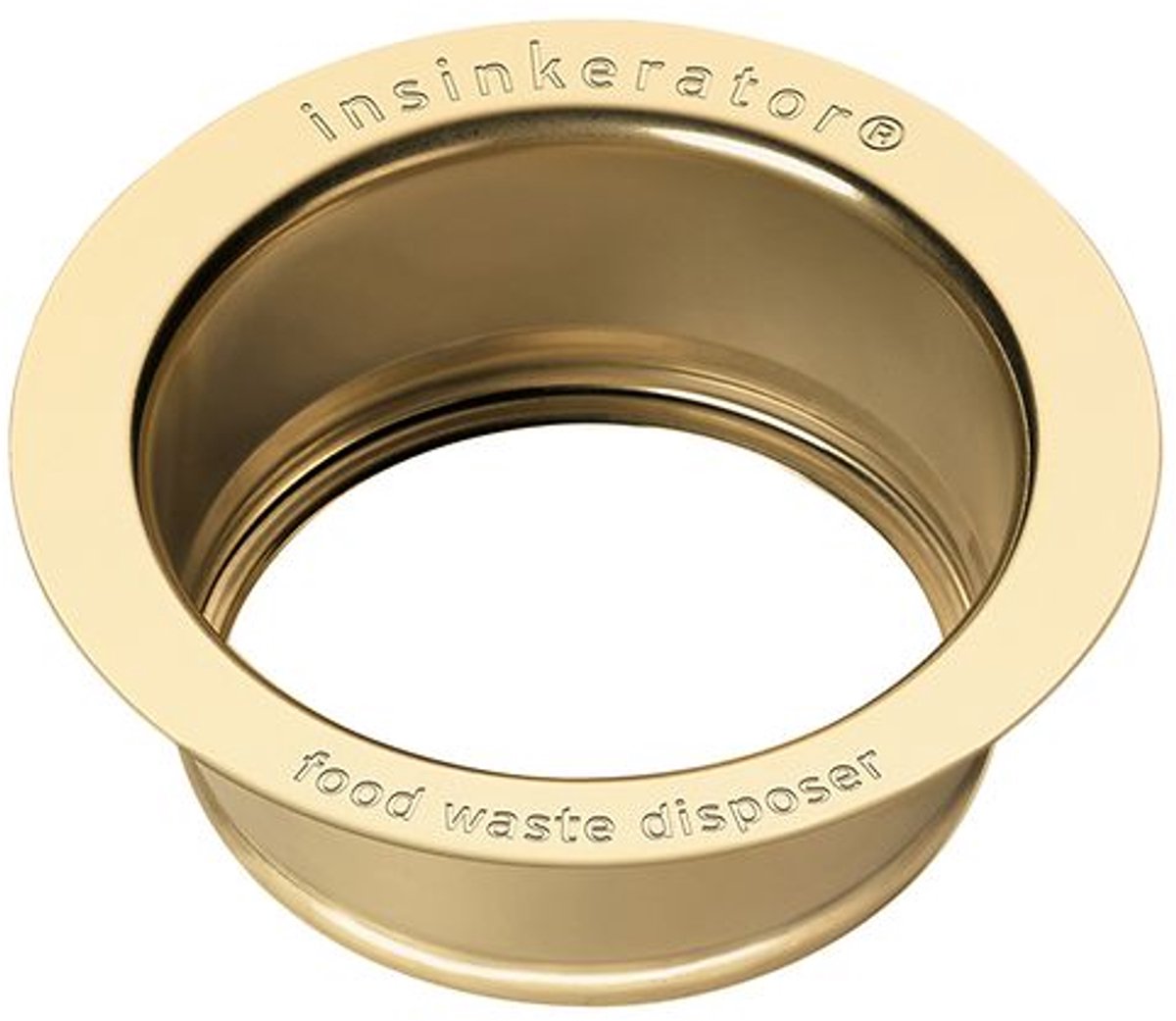 Insinkerator - French goud gootsteen flens