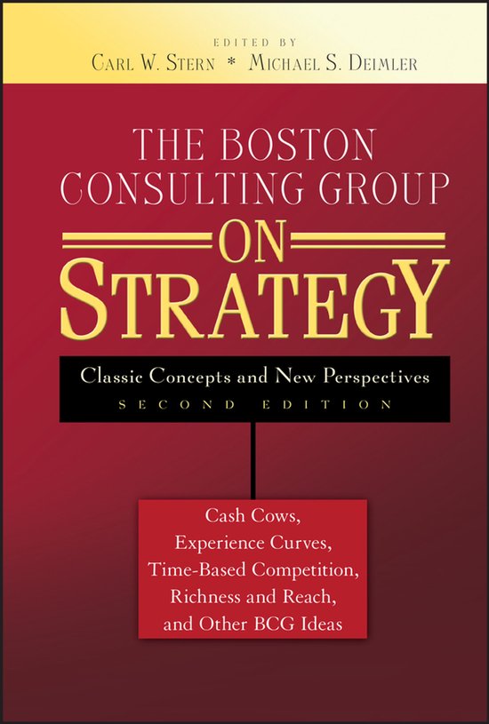 Boston Consulting Group On Strategy - cover