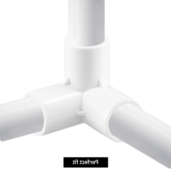 Set van 10 PVC 3-Weg Buiskoppelingen met 20mm Binnen Diameter voor Kassen en Constructies — afbeelding 3