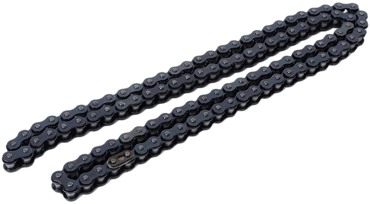 Dailygoods- Aandrijfketting 108 Links - Zware Ketting - Vervanging voor ATV/Quad - Motorfiets/Kart - Hoge Nauwkeurigheid - Directe Vervanging